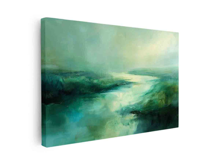 Green River Art canvas Print