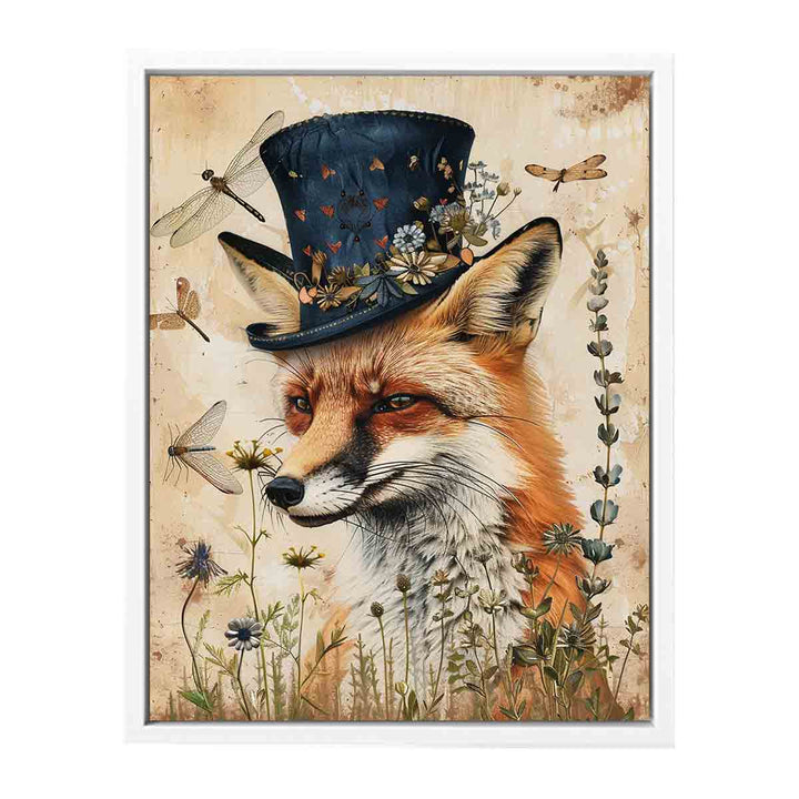 Elegant Fox Art Painting