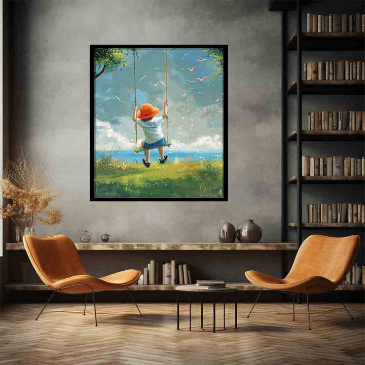 Swinging Art Print