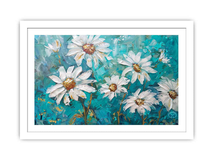 Dreamy Daisies Art framed Print