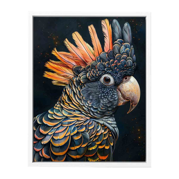 Cockatoo Black  Painting