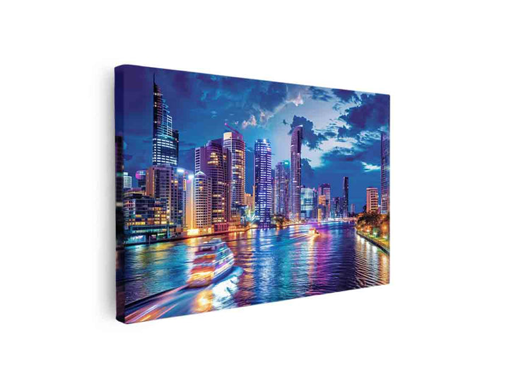 Brisbane River Print canvas Print