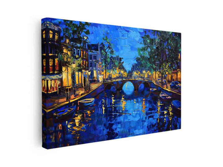 Amsterdam Painting canvas Print