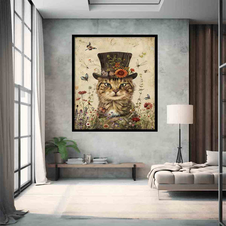 Cute Cat Art Print