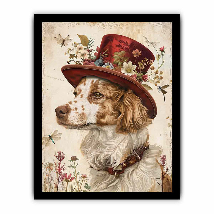 Lovely Dog Art framed Print