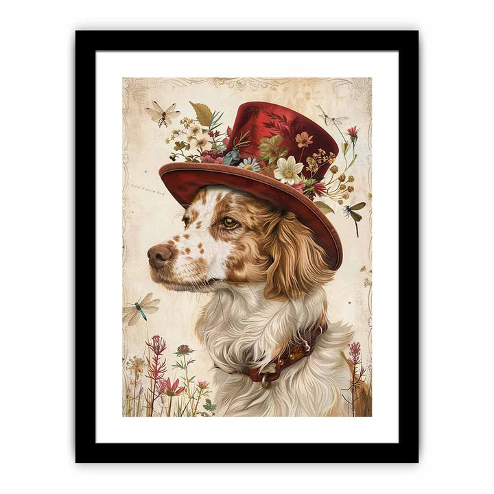 Lovely Dog Art framed Print