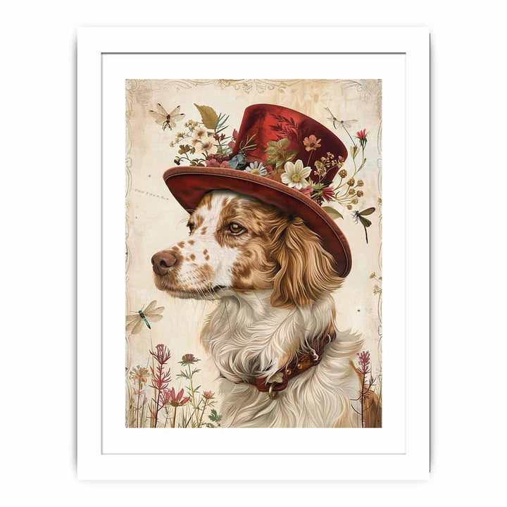 Lovely Dog Art framed Print