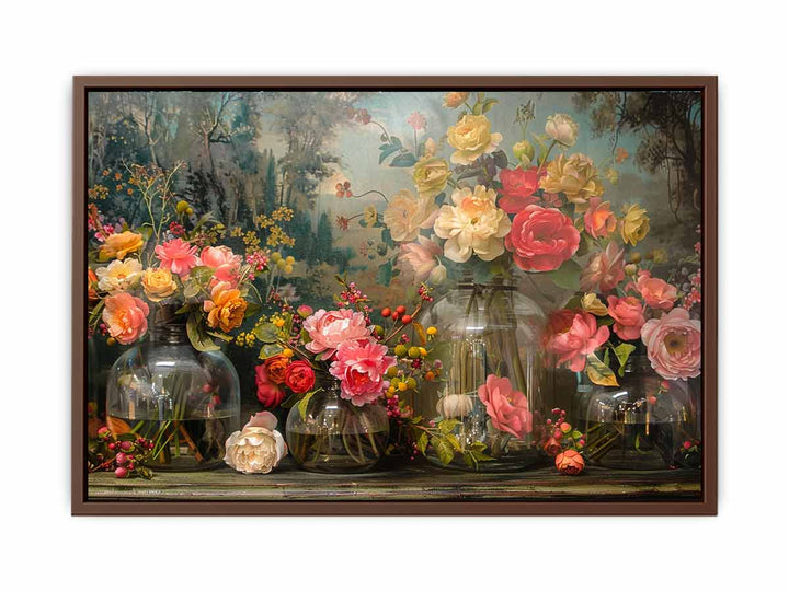 Beautiful Flowers Art Painting