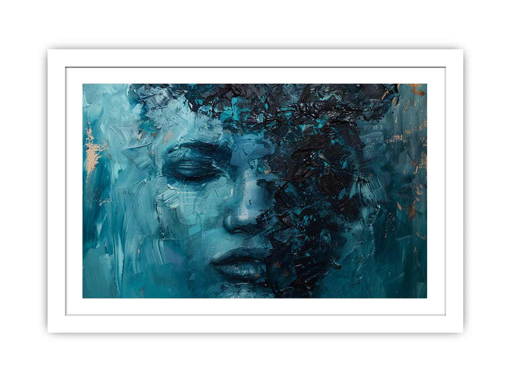 Think deep Art framed Print