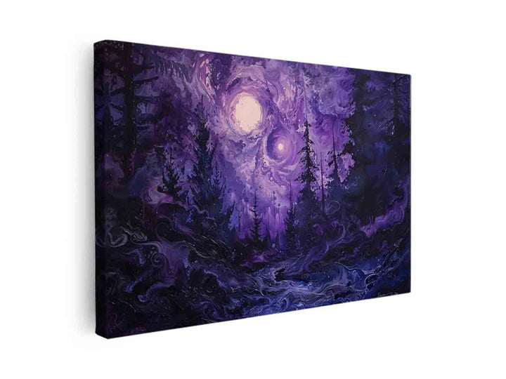 Purple Thought  canvas Print