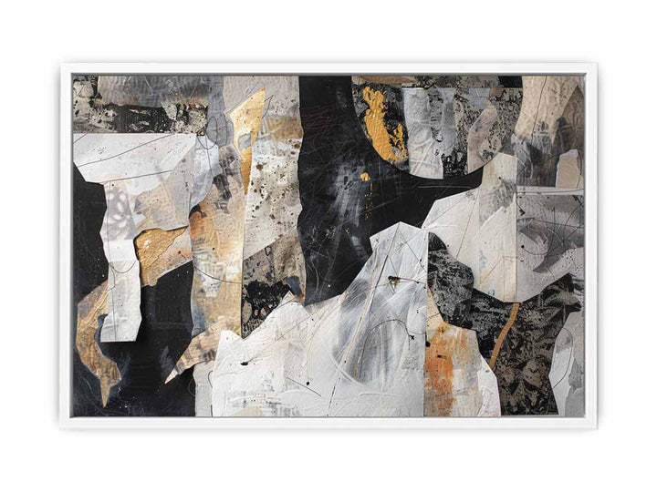 Abstract collage Painting