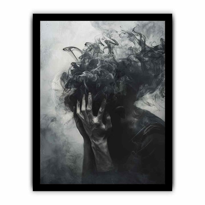 Thinking  too much Print framed Print