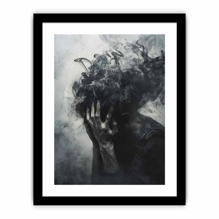 Thinking  too much Print framed Print