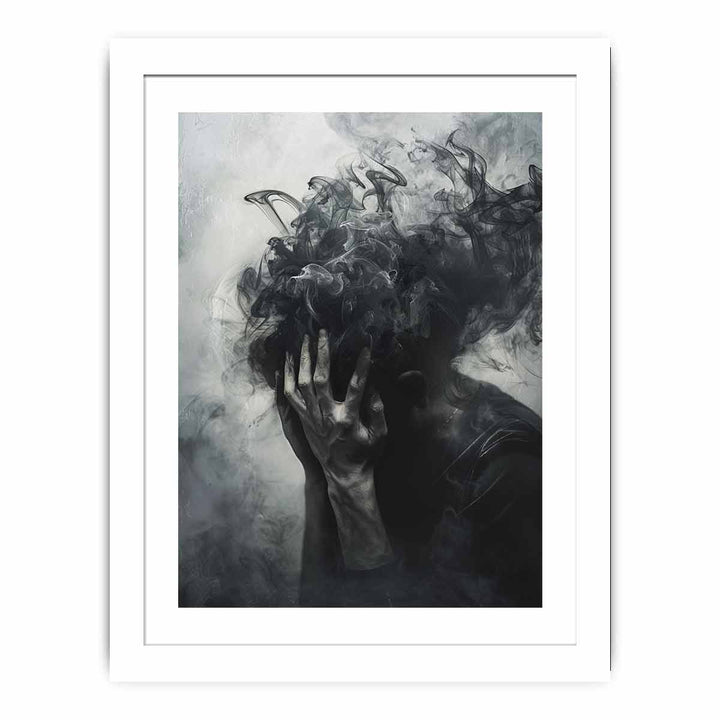 Thinking  too much Print framed Print