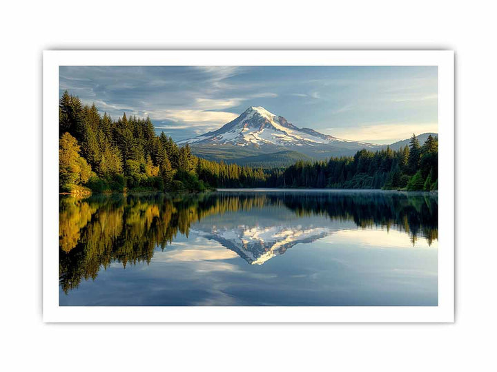 Mt. Hood Reflection framed Print