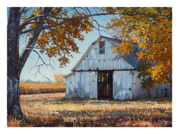  Countryside barn Art Print