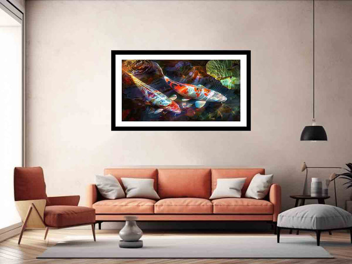 Koi Fish Art Print