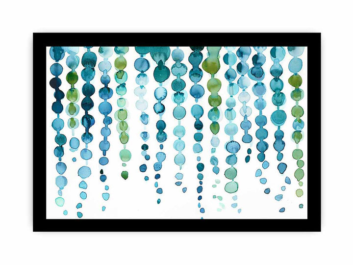 Watercolor Balloons framed Print