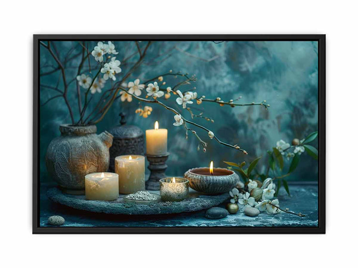 Cool Spa Art  canvas Print