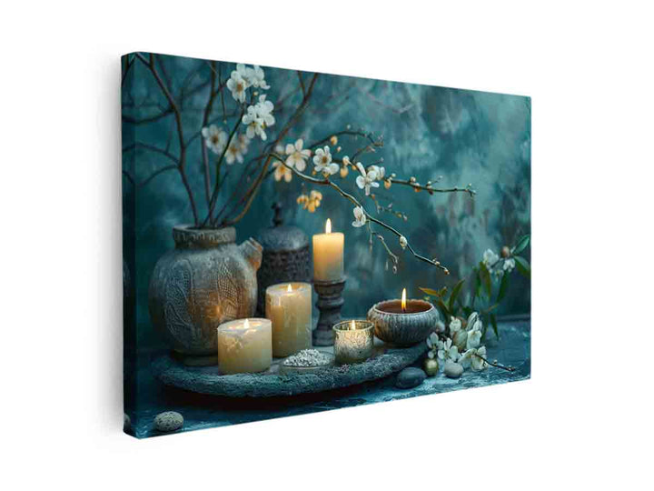 Cool Spa Art  canvas Print