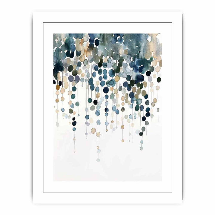 Watercolor  Painting framed Print