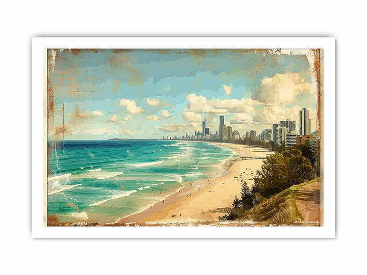  Beach Framed  Print framed Print