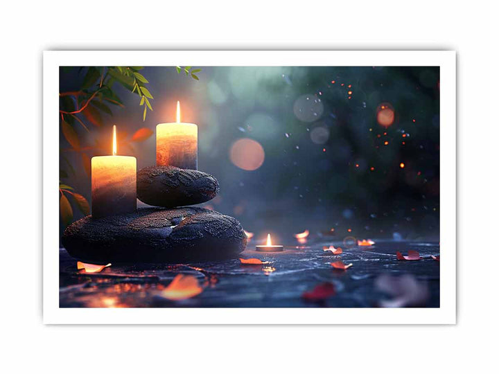 Calm  framed Print