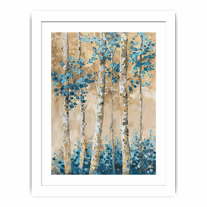 Birch Tree framed Print