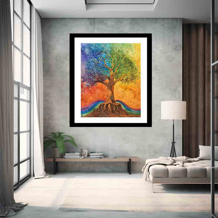 Tree of Peace Art Print