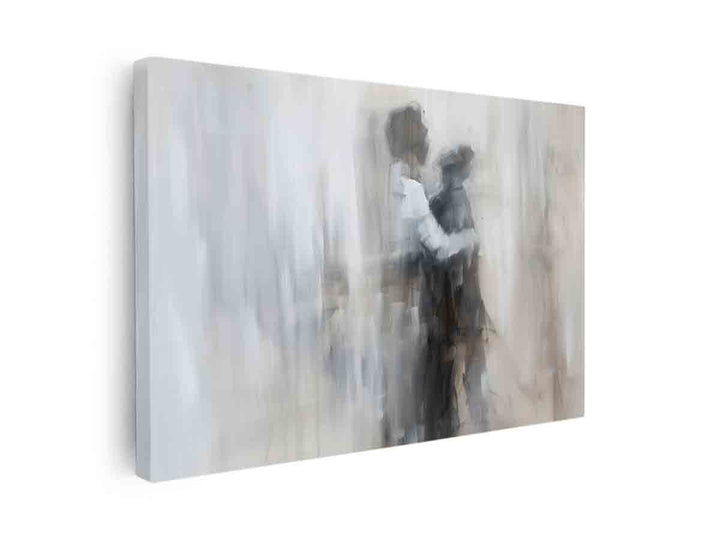 Abstract Couple memories canvas Print