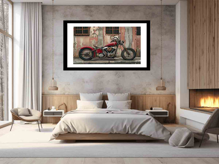 Vintage Bike Art Print