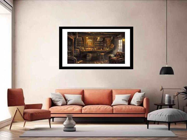 Vinatge Bar Art Print