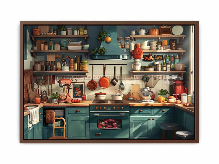 Kitchen  Art Painting