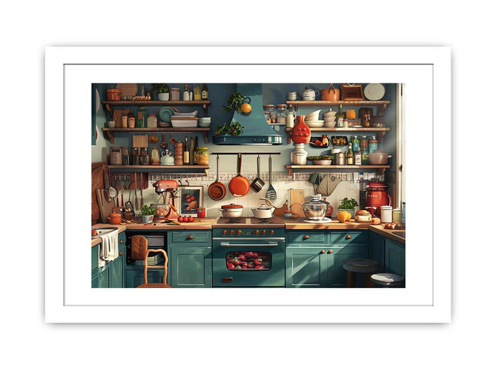 Kitchen  Art framed Print