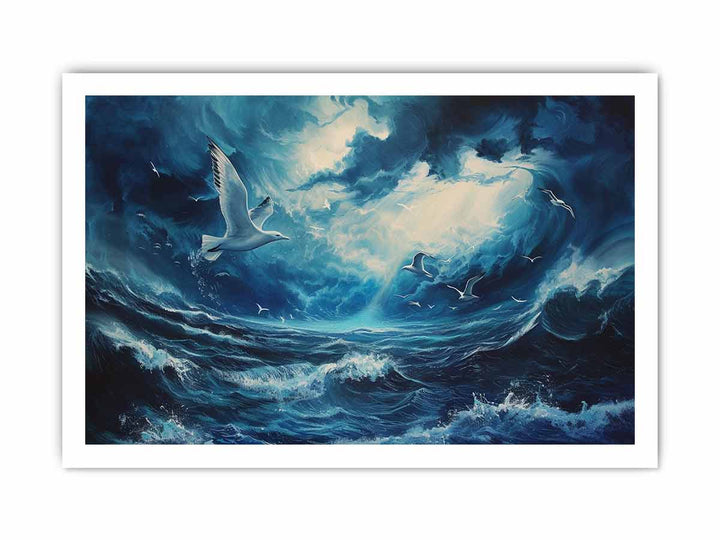 Ocean Art framed Print