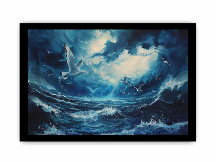 Ocean Art framed Print