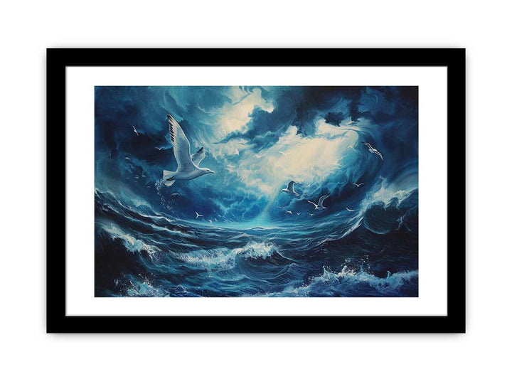 Ocean Art framed Print