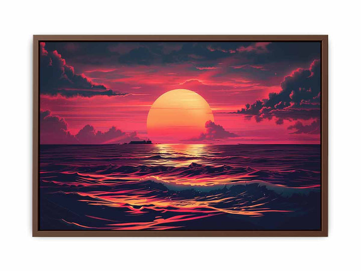 Sunrise  Framed  Print Painting