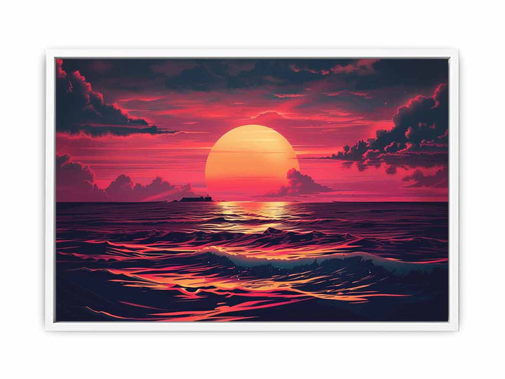 Sunrise  Framed  Print Painting