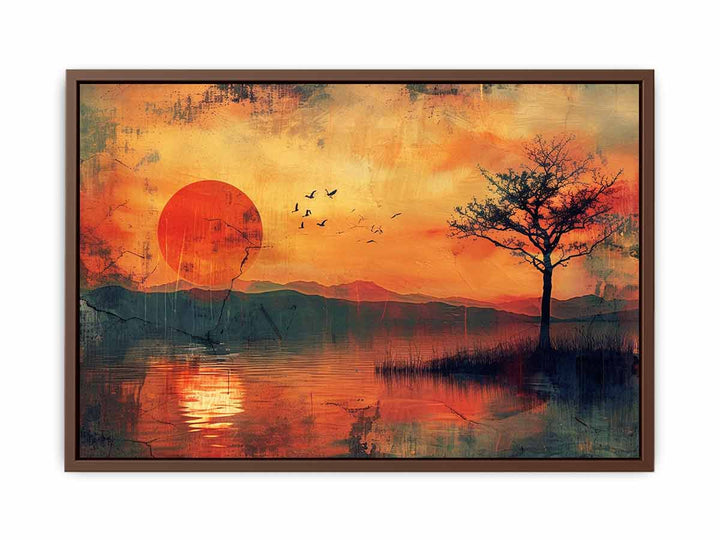 Sunset  Art Painting