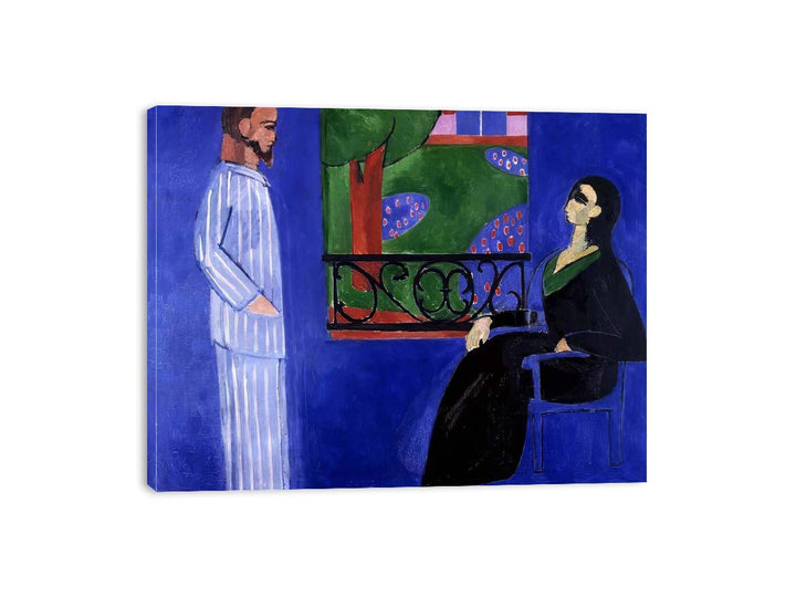 The Conversationby Henri Matisse Canvas Print