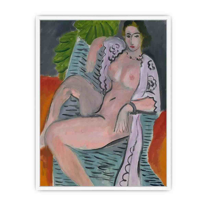 Draped Nude  by Henri Matisse Framed Print