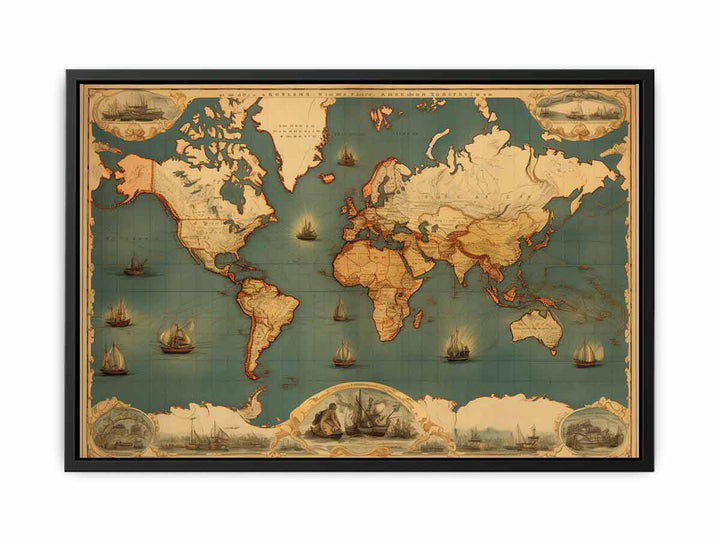 Vintage  World Map 2  