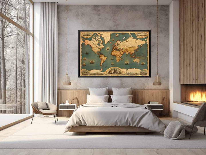 Vintage  World Map 2  