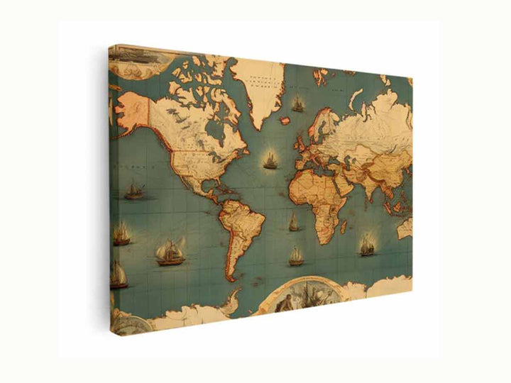 Vintage  World Map 2  