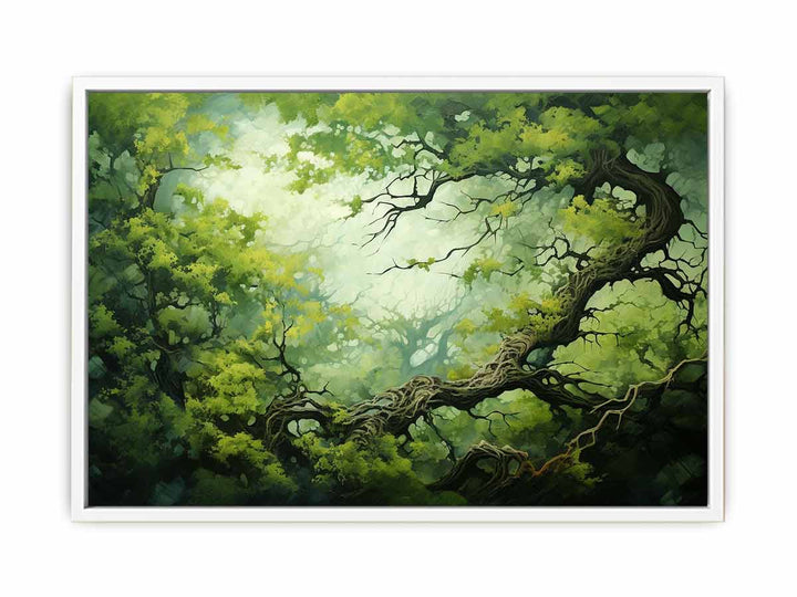 Sky Tree Art  Canvas Print