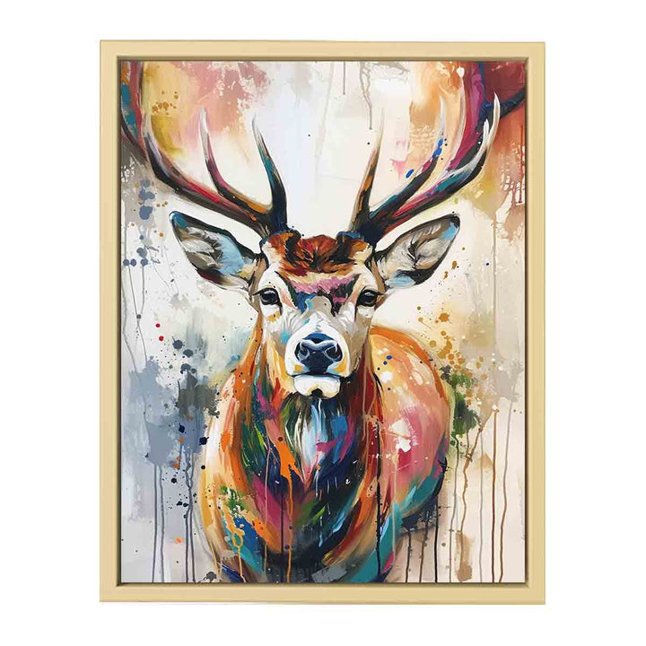  Deer Art 4 Framed Print