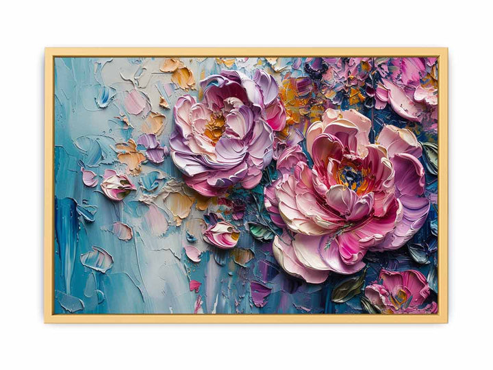 Abstract Flower Art   Poster