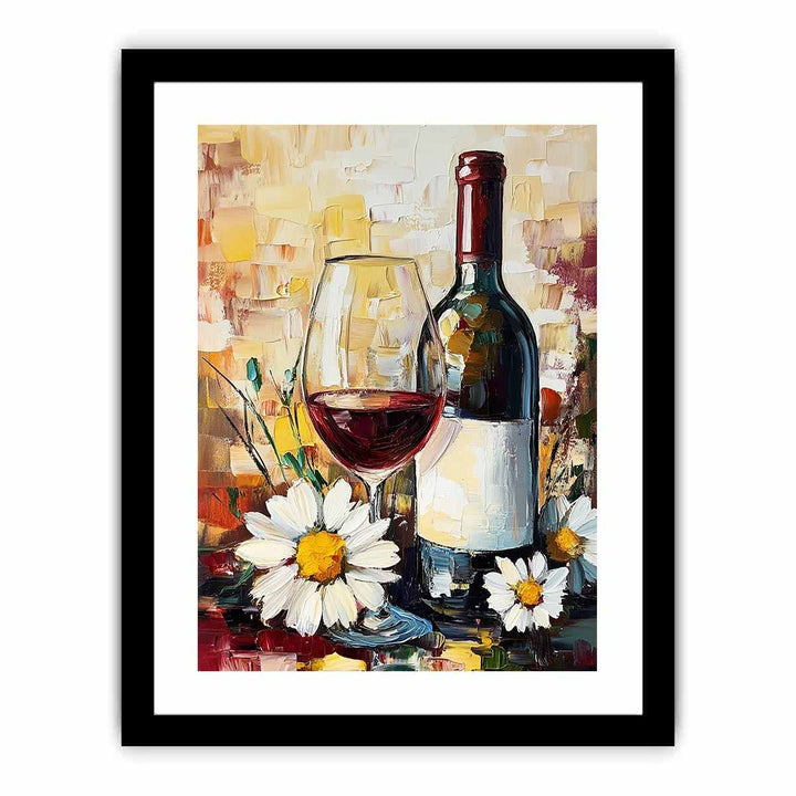 Wine Glass Canvas Painting 