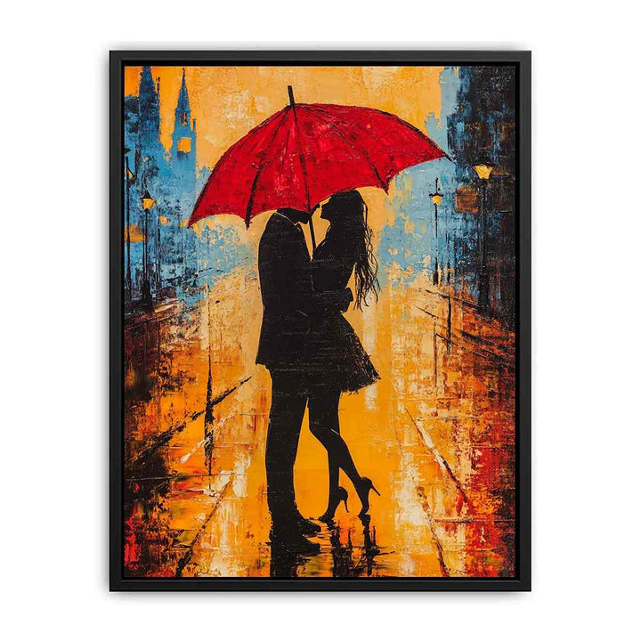 Kiss Canvas Painting 